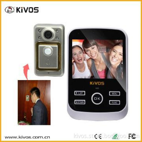 KIVOS Auto Photo Shooting Motion Detection Digital Door Peephole
